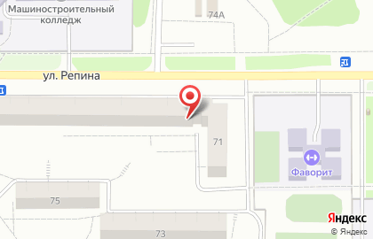 Парикмахерская в Перми на карте