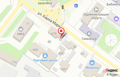 BeerLoga на улице Карла Маркса на карте