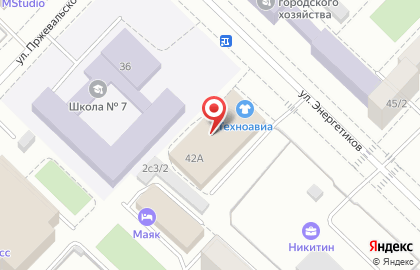 Интернет-магазин детских товаров Карапуз на улице Энергетиков на карте