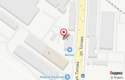 Торгово-монтажная компания Видеонаблюдение на улице Титова на карте