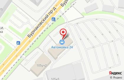 Автоцентр в Нижнем Новгороде на карте