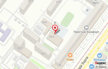 Строящиеся объекты Госстрой, ГК на улице Рихарда Зорге на карте