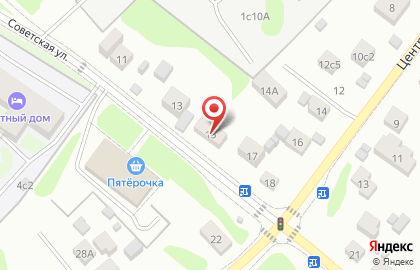 Общежитие HostelCity на Советской улице на карте