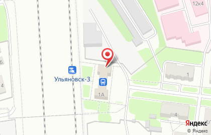 Волго-Камское агентство фирменного транспортного обслуживания в Ульяновске на карте
