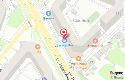 Зоомагазин Такса & Co на карте