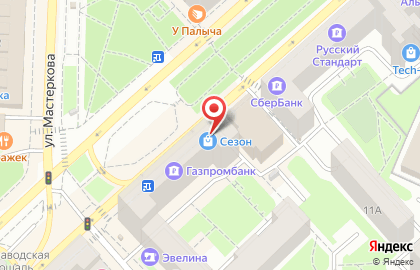 Магазин Сезон в Москве на карте