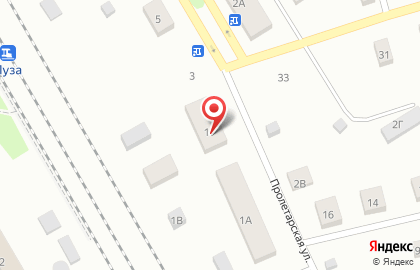 EХ на Пролетарской улице на карте