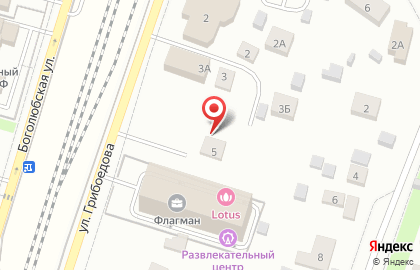 Центральное-пушкино на карте