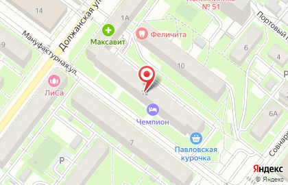 Управление по Делам го и чс по Канавинскому Району на карте