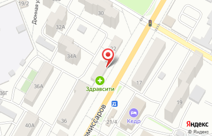 Магазин разливного пива Пивной причал на улице 26 Бакинских Комиссаров на карте