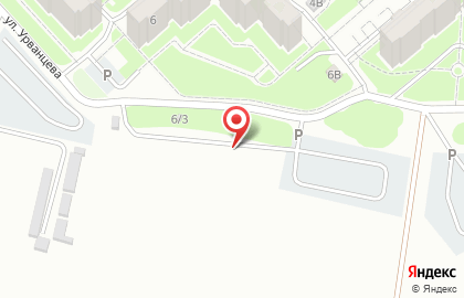 Автостоянка в Красноярске на карте
