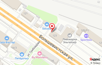 Многопрофильная фирма Спектр на Большевистской улице на карте