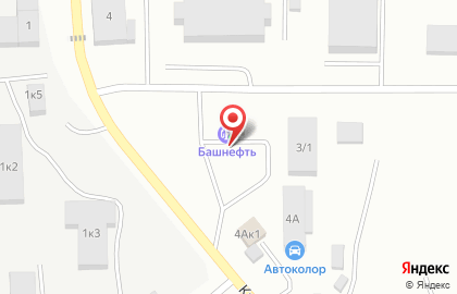 Автомойка Башнефть в Орджоникидзевском районе на карте