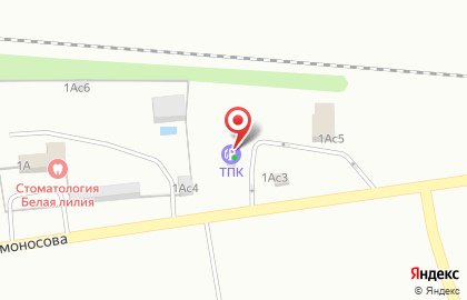 АЗС тпк газ на улице Ломоносова на карте