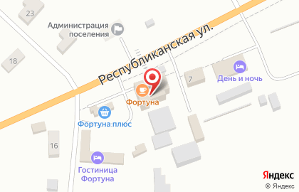 Кафе Фортуна на Новой улице на карте