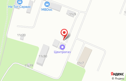 Центрогаз на улице Академика Янгеля на карте