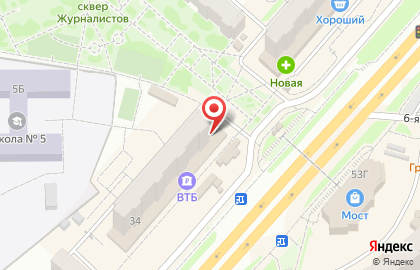 Магазин фруктов и овощей на проспекте Металлургов на карте