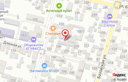 Кафе на Леваневского,106 на карте