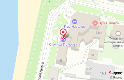 Кафе-бар "Столица Поморья" на карте