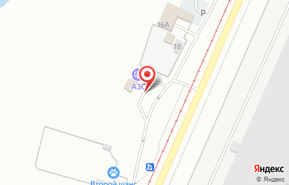 АЗС Береговая на карте