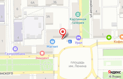 Банкомат Россия на Первомайской улице в Салавате на карте