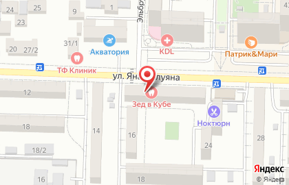 Стоматологический центр Зед в кубе на карте