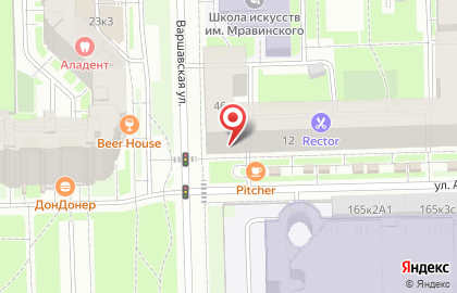 Продуктовый магазин Мини-маркет в Московском районе на карте