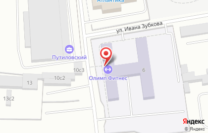 Столовая на Кронштадтской на карте