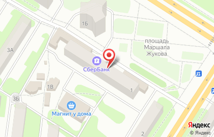 Магазин Калина на проспекте Серова на карте