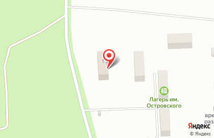 Детский оздоровительный лагерь им. Николая Островского в Кургане на карте