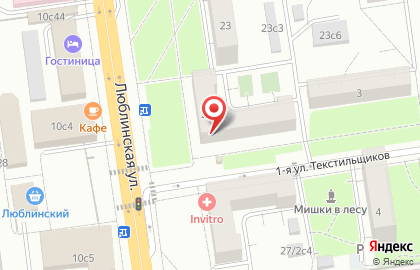 Салон оптики в Москве на карте