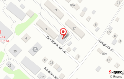 Продуктовый магазин Геолог в Иркутске на карте