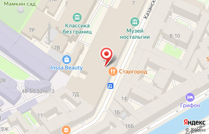 Вэнс СПб на карте