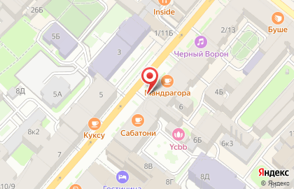 Кондитерский магазин Krypskaja-shop.ru в Центральном районе на карте