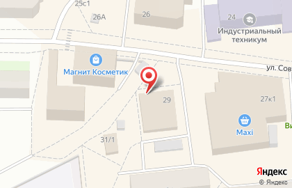 Магазин спецодежды Камуфляжка на улице Советов на карте