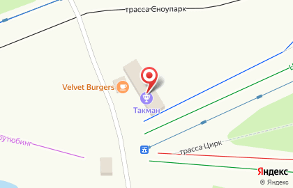 Пункт проката спортивного инвентаря Такман на карте