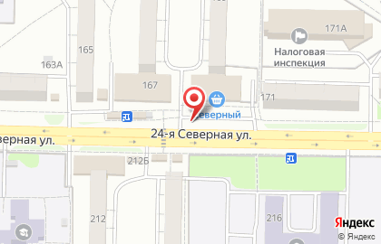Сибхолод на 24-ой Северной улице на карте