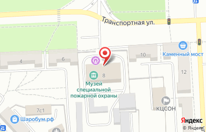 Специальное управление ФПС № 8 МЧС России на карте