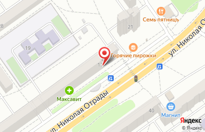 Ветеринарная аптека доктора Чулковой в Тракторозаводском районе на карте