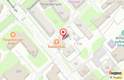 Компас на Козлёнской улице на карте
