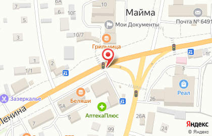 Кари на улице Ленина на карте