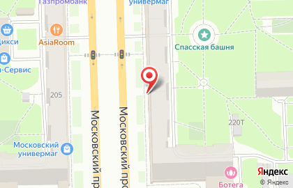 Магазин женской одежды из Франции Devernois на метро Московская на карте