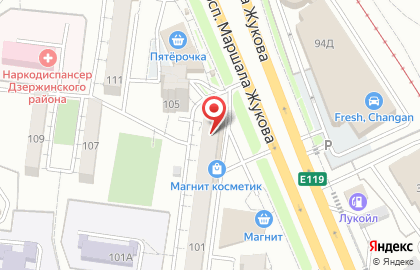 Банкомат Поволжский банк Сбербанка России на проспекте Маршала Жукова, 101 на карте