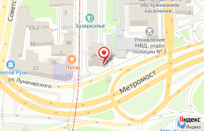ПСБ на Московской на карте