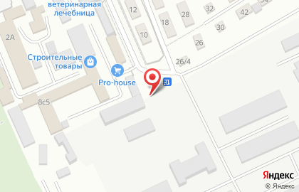 Магазин отделочных и строительных материалов в Дзержинском районе на карте