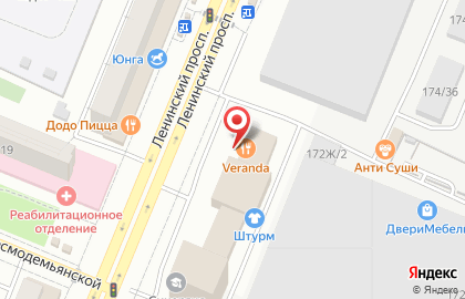 Сервисный центр Diod на Ленинском проспекте на карте