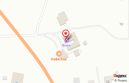 Мотель "Вояж" на карте