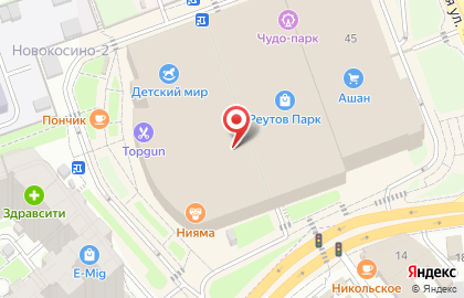 Магазин книг Книжный лабиринт на Носовихинском шоссе на карте