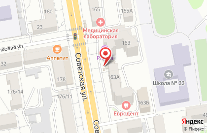 Магазин Рубль Бум в Октябрьском районе на карте