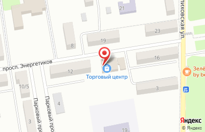 ТЦ Восход на проспекте Энергетиков на карте